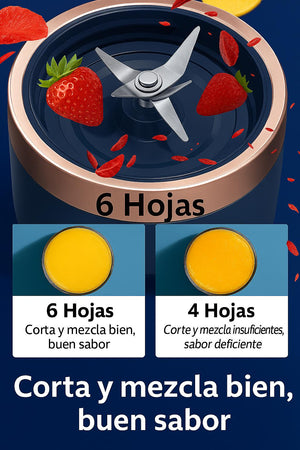 Licuadora portátil 🍌🍓