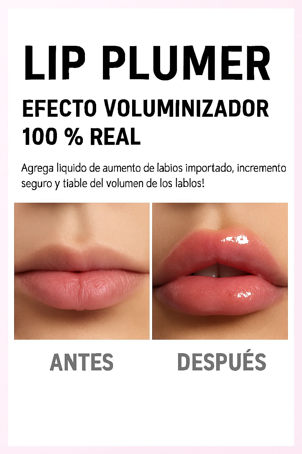 Aceite Voluminizador de Labios con Brillo Tintado