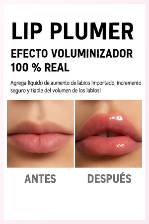 Aceite Voluminizador de Labios con Brillo Tintado