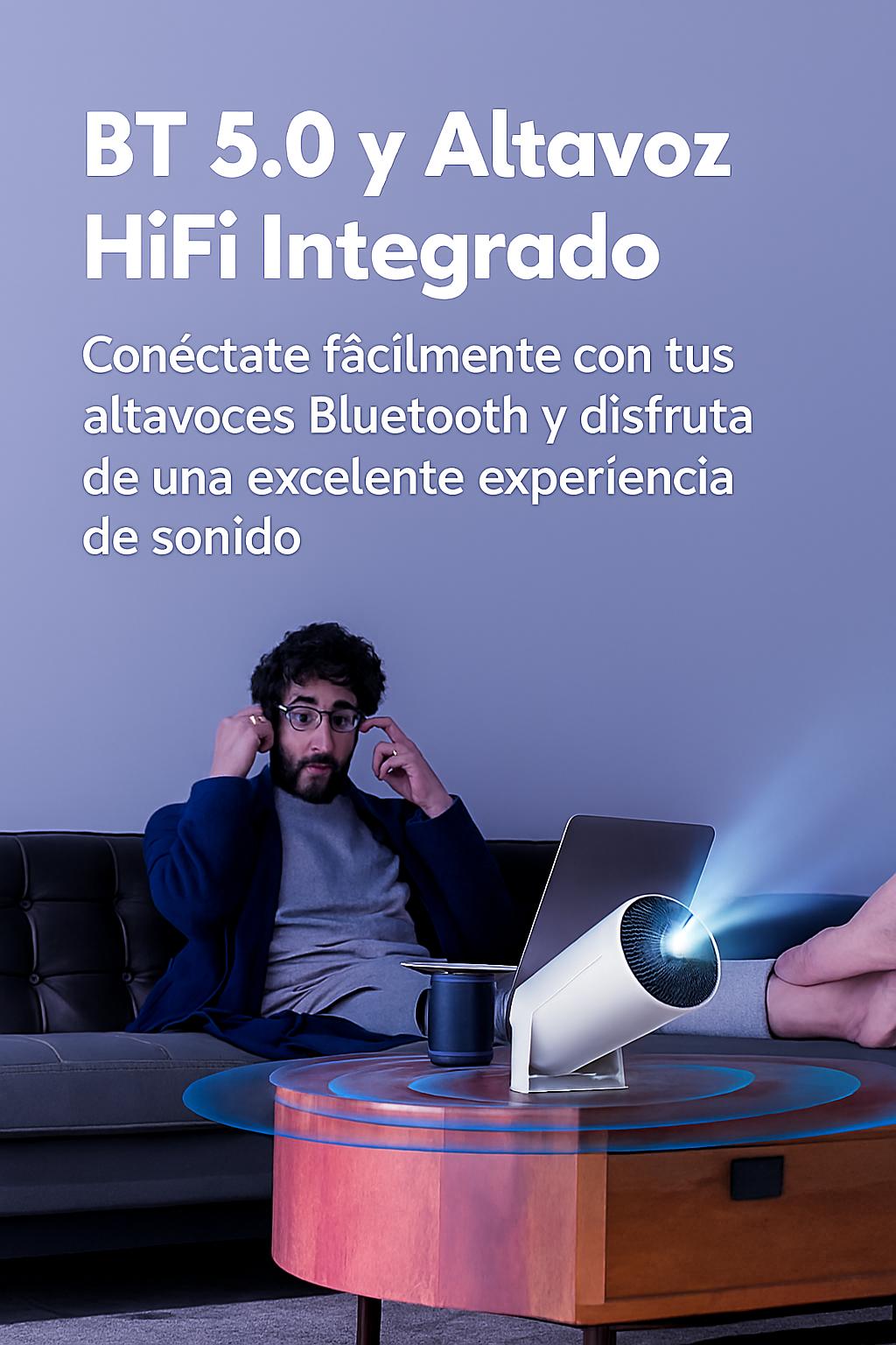 📽  Mini Proyector LED – Tu cine portátil en casa
