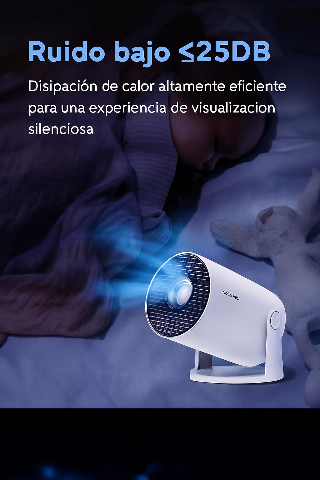 📽  Mini Proyector LED – Tu cine portátil en casa