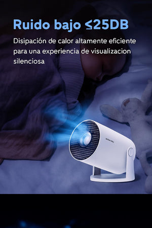 📽  Mini Proyector LED – Tu cine portátil en casa