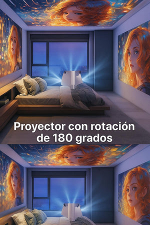 📽  Mini Proyector LED – Tu cine portátil en casa