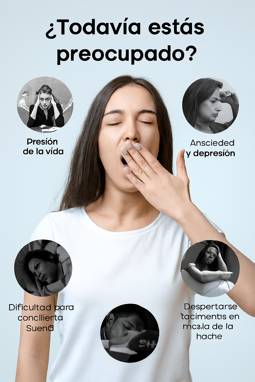 Sleep Aid Insomnia Relief Microcurrent Handheld Hypnosis CES Mental Stress Anxiety Depression Eliminat Relax with Sling Brain