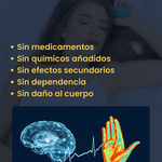 Sleep Aid Insomnia Relief Microcurrent Handheld Hypnosis CES Mental Stress Anxiety Depression Eliminat Relax with Sling Brain