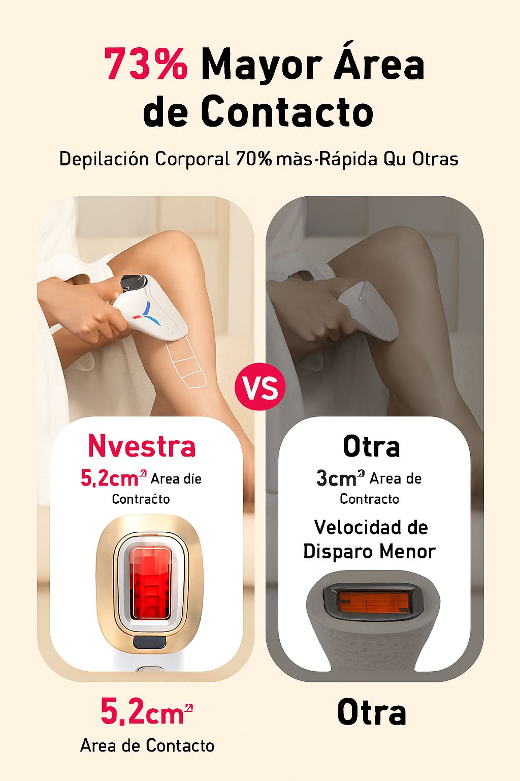Depiladora IPL