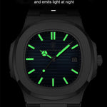 POEDAGAR Imperial™ – Reloj Cuadrado de Lujo