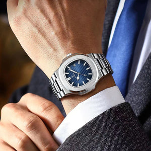 POEDAGAR Imperial™ – Reloj Cuadrado de Lujo
