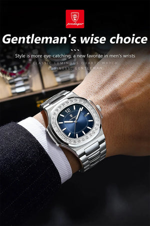 POEDAGAR Imperial™ – Luxury Steel Watch