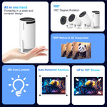📽  Mini Proyector LED – Tu cine portátil en casa