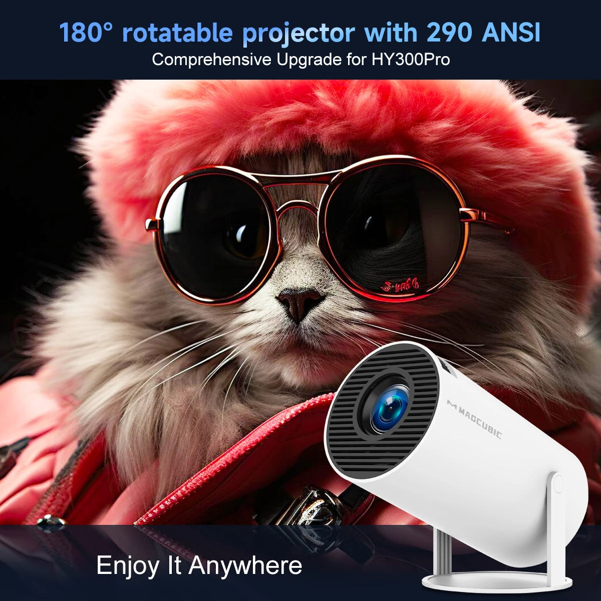 📽  Mini Proyector LED – Tu cine portátil en casa