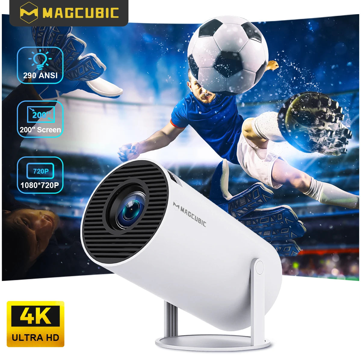 📽  Mini Proyector LED – Tu cine portátil en casa